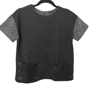 Banana Republic Sequin Sweater Blouse (XS)